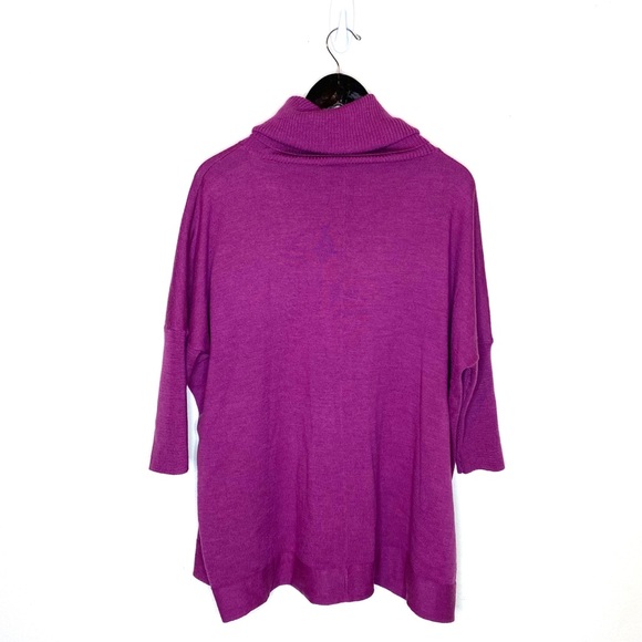 Eileen Fisher Merino Wool Cowl Neck Sweater - Picture 5 of 5